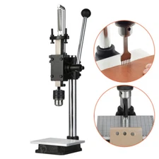 Manual Leather Hole Pucher Punching Imprinting Machine for DIY Leather Craft US