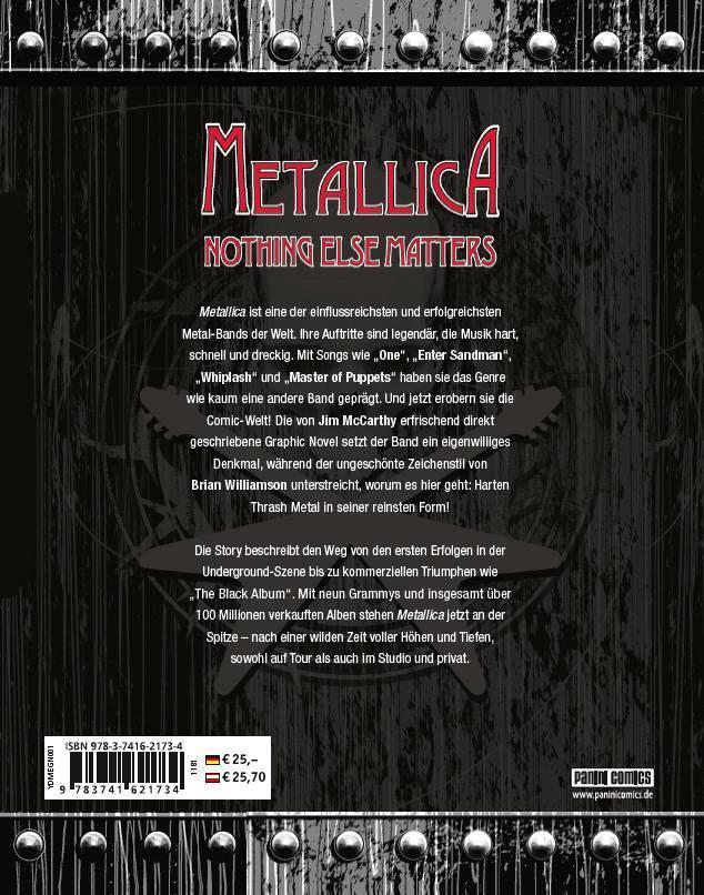 Thumbnail - Metallica: Nothing Else Matters - Die Graphic Novel | Jim Mccarthy (u.