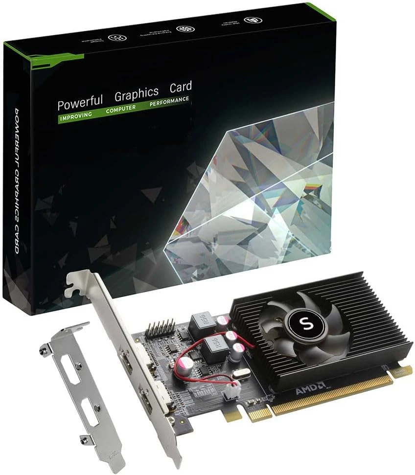 Radeon HD 6570 Graphics Card, Dual HDMI, 1G GDDR3 64-Bit, Video Cards PC,  Low Pr