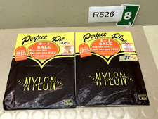 Lot of 2 Packages VINTAGE Perfect Plus 2 for 1 NYLON STOCKINGS