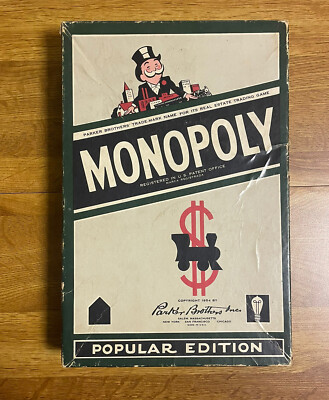 VTG - Monopoly 1954 Popular Edition Game - Replacement Pieces Only