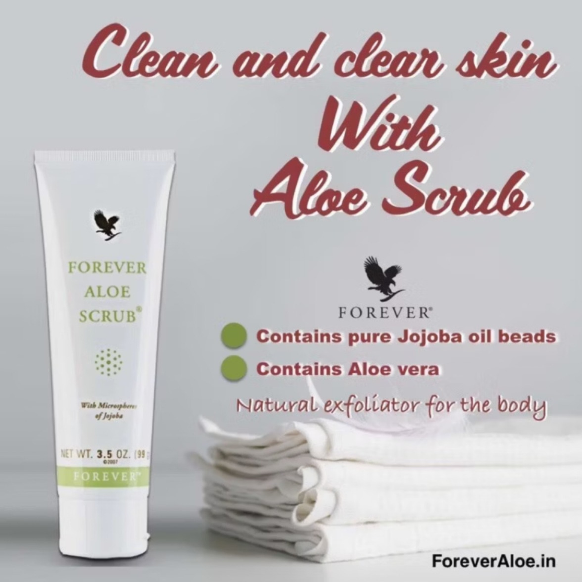 Forever Aloe Scrub