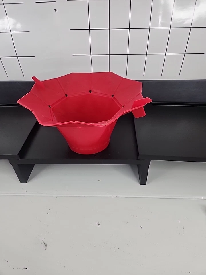 Chef’n Pop Top Palomitas Popper Microondas Palomitas 10 Tazas Plegable Foto 4 de 4