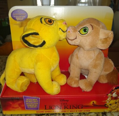 Disney The Lion King 2019 Kissing Simba and Nala Plush Animals NIB 886144223020 | eBay