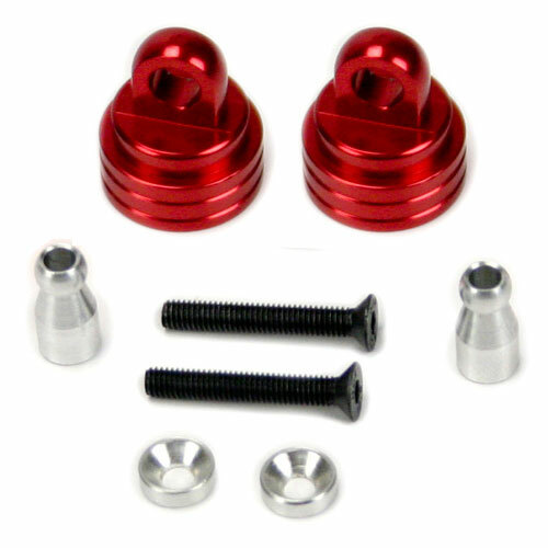 Traxxas Nitro Slash 1:10 Alloy Ultra Shock Cap, Red by Atomik RC - Replaces 3767 - Picture 1 of 1