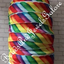 Candy foe Inspired Candy elastic Candy hair ties Candy favors rainbow foe-5/8