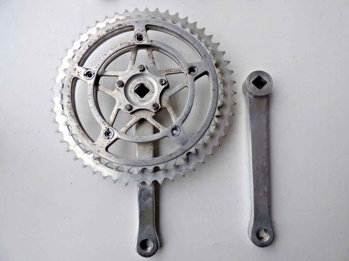 STRONGLIGHT 49D CRANKSET 52/45 - 170 MM + BOTTOM BRACKET STRONGLIGHT 49D CRANKSET 52/45 - 170 MM + BOTTOM BRACKET