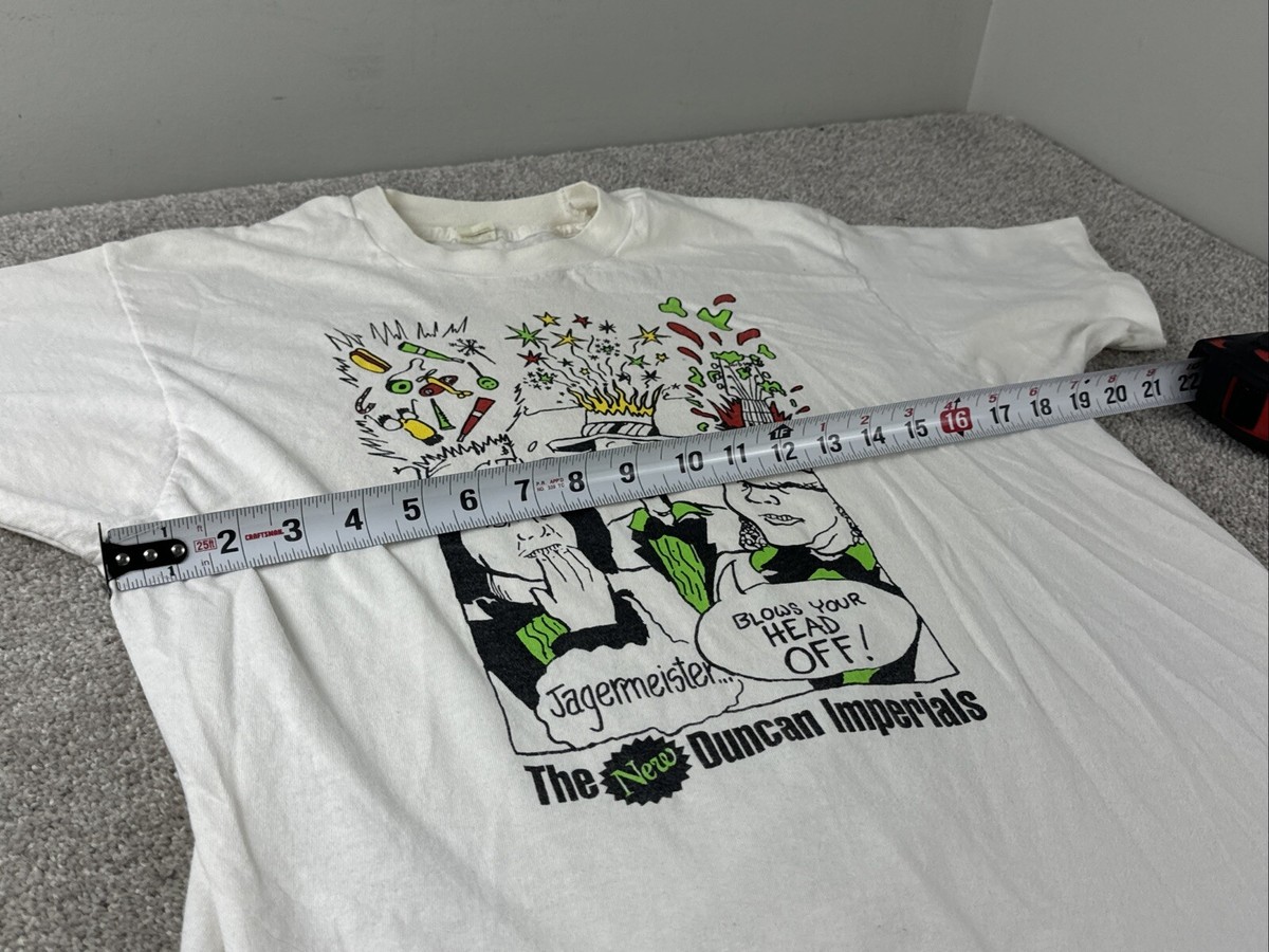 The New Duncan Imperials Concert Tour T-Shirt RARE Large