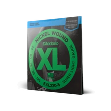 D'Addario EXL220-5 5 String Bass Guitar Super Light 40-125 Long Scale