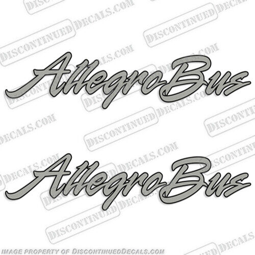 Fits Tiffin Allegro Bus RV Decals (Set of 2) - 2 Color 32" Long - Picture 1 of 2