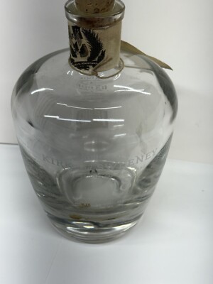 Empty Bottle Dominican Rum, Kirk and Sweeney Santiago Los Cabelleros 18 Yr Tag