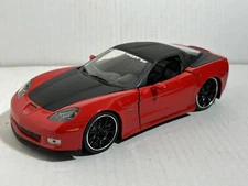 JADA BIGTIME BTM 2006 CHEVY CORVETTE ZO6 RED 1:24 DIECAST MODEL NEW NO BOX