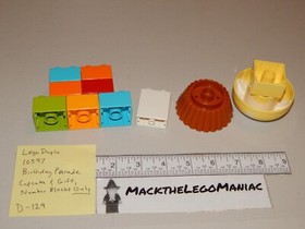 Lego Duplo 10597 Birthday Parade Cupcake & Number Gift Printed Pieces Only