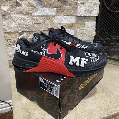 Nike Metcon 8 MF Mat Fraser Mens Size 15 DO9387-001 Black Red Athletic Shoes Nike Metcon 8 MF Mat Fraser Mens Size 7.5 US DO9387-001  main image 4