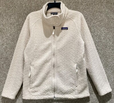 Patagonia Women's Calcium Diamond Long Sleeve Full Zip Capra Jacket Size  Medium