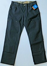 Columbia Mens Roughtail Work Pant Black Size 36x32 New NWT