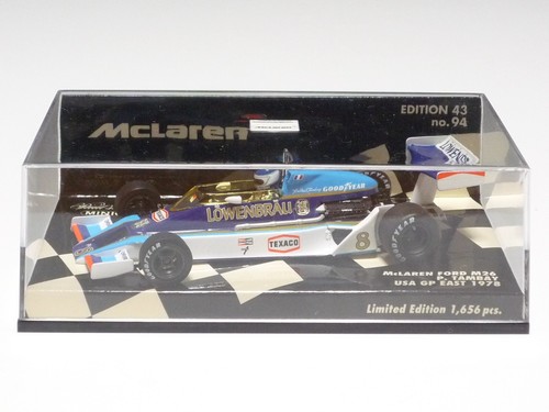 MINICHAMPS 1:43 McLAREN FORD M26 P. TAMBAY EE. UU. GP EAST 1978 #94 - Imagen 4 de 4