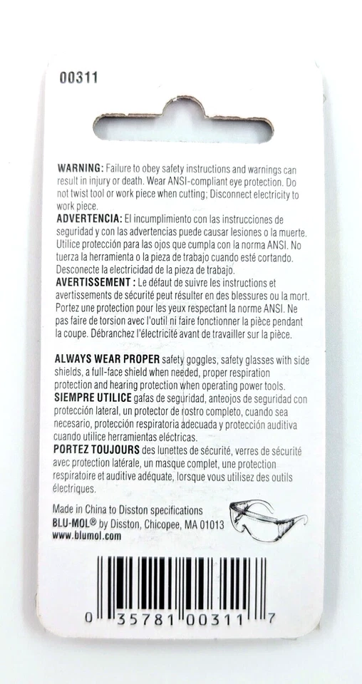 5 Packs (10 Bits) 1” x 9/64” Blu-Mol Hex Driver Insert Bits, ¼” Shank - Image 3 of 4