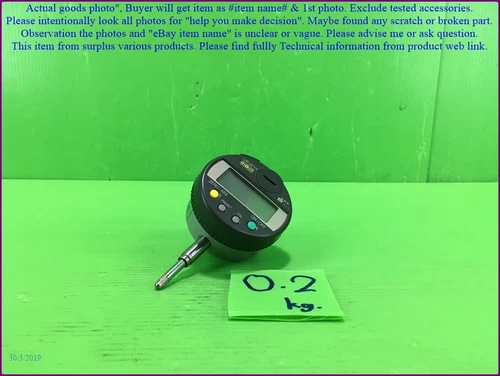 MITUTOYO ID-C112PM 543-258, Digital Indicator as photo,sn:0365, Tested, dφm