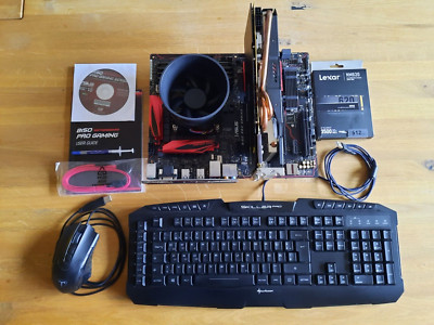 Asus B150 PRO Gaming Bundle - Win11 PRO - i5 6500K - 32GB DDR4 - 512GB SSD M.2