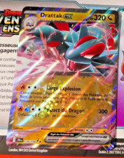 Pokemon Aventures Ensemble Français Card Holo Carte Drattak EX 114/159 FR JTG