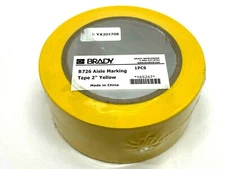 Brady B726 Yellow 2" x 108' Floor Aisle Marking Tape
