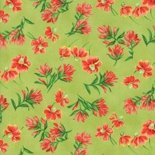 Moda WILDFLOWERS VIII Grass 33222 15 Quilt Fabric By The Yard