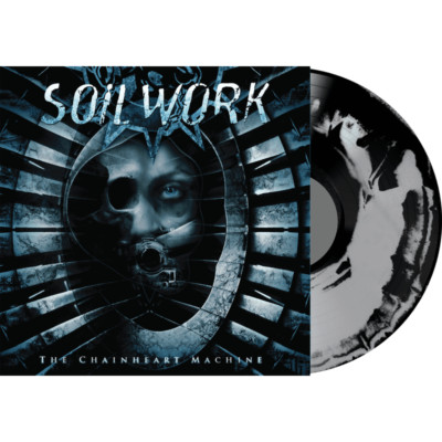 Soilwork  The Chainheart Machine  silver black marbled (two colours) vinyl LP