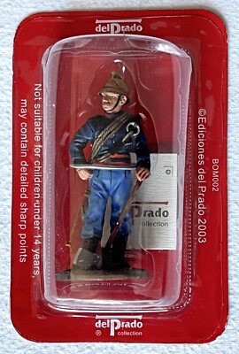 Zinnfiguren del Prado  Feuerwehr BOM002 Feuerwehrmann Sammlungsauflösung OVP NEU