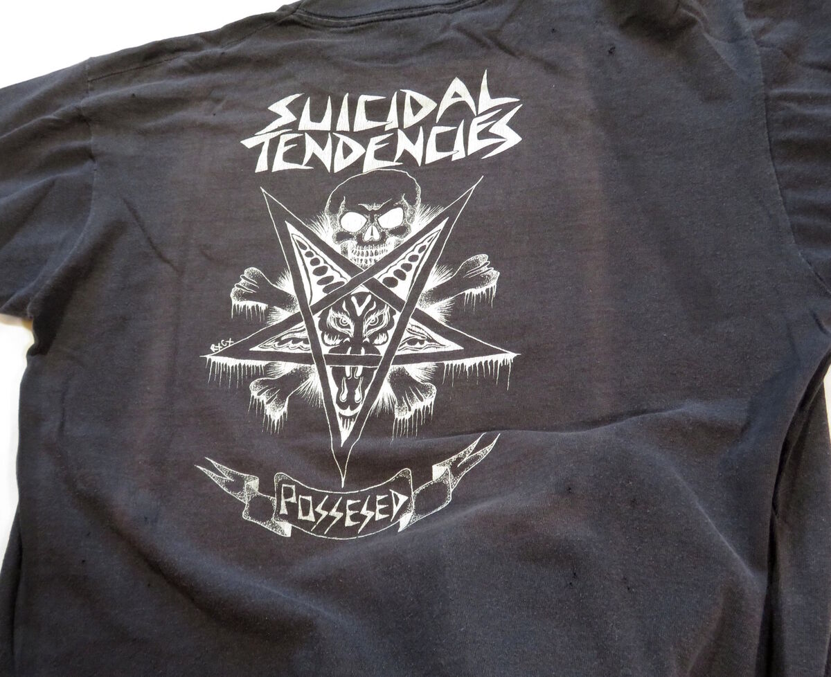 Suicidal Tendencies Vintage T Shirt 1987 Join The Army Tour Suicidal Tendencies Vintage T Shirt 1987 Join The Army Tour