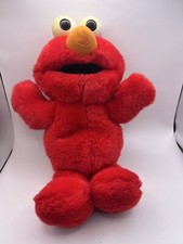 Elmo Plush 1995 TYCO Sesame Street Approx. 16" No Voice Box.