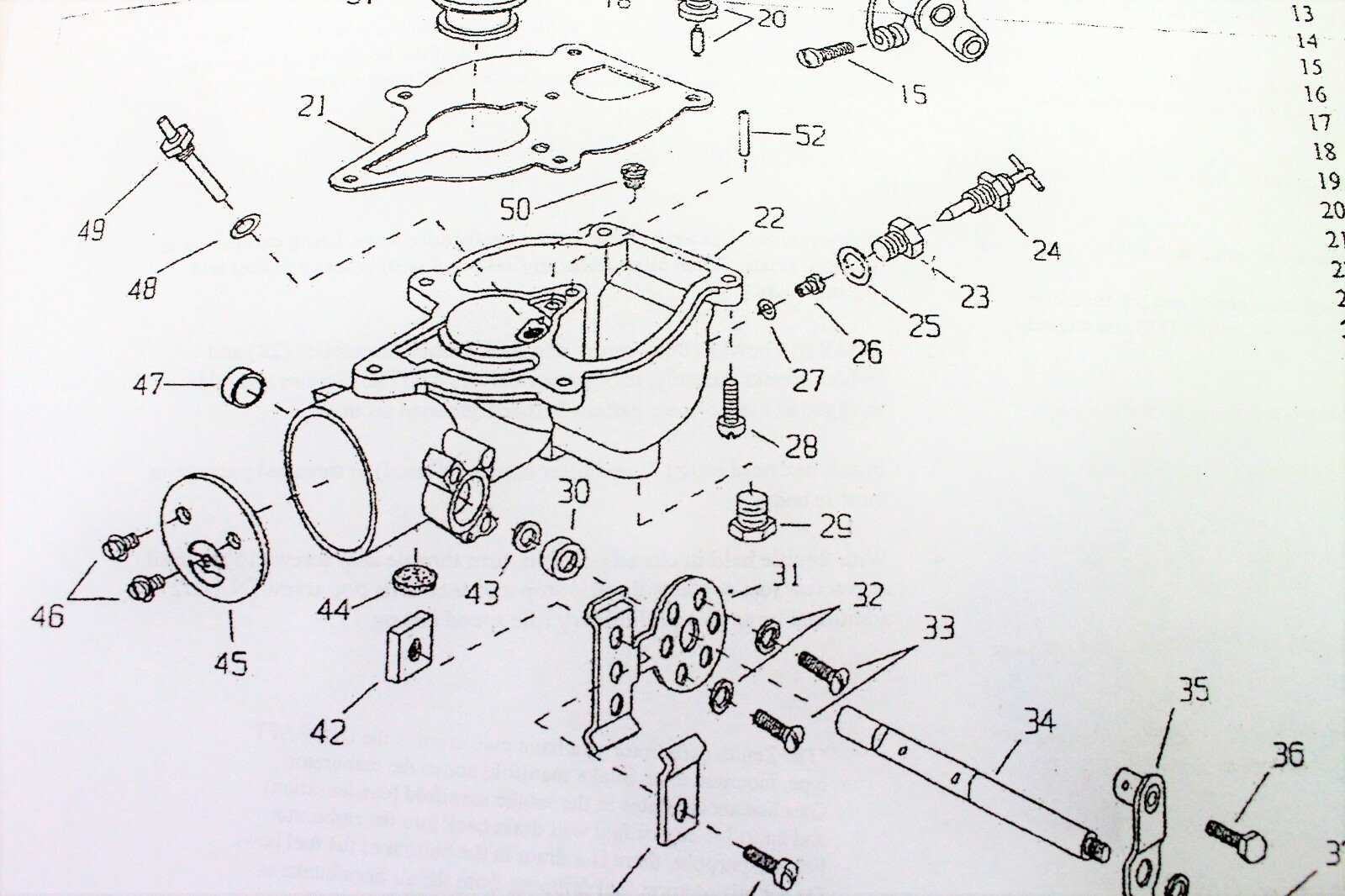 Carburetor Jet Kit fits Wisconsin AGND AGN engine 12599 13096 L63N ...