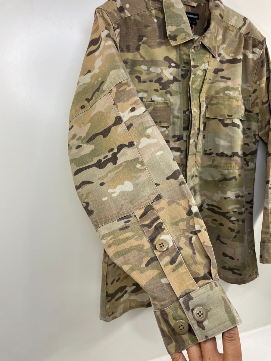 5.11 Tactical Series MultiCam Jacket Shacket Camo Camouflage Mens