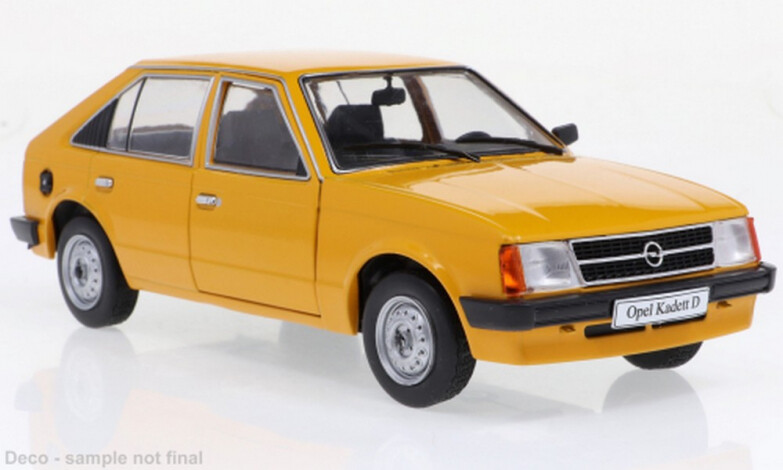 Opel Kadett D 1979 miniature Whitebox 1/24 en métal injecté haute finition