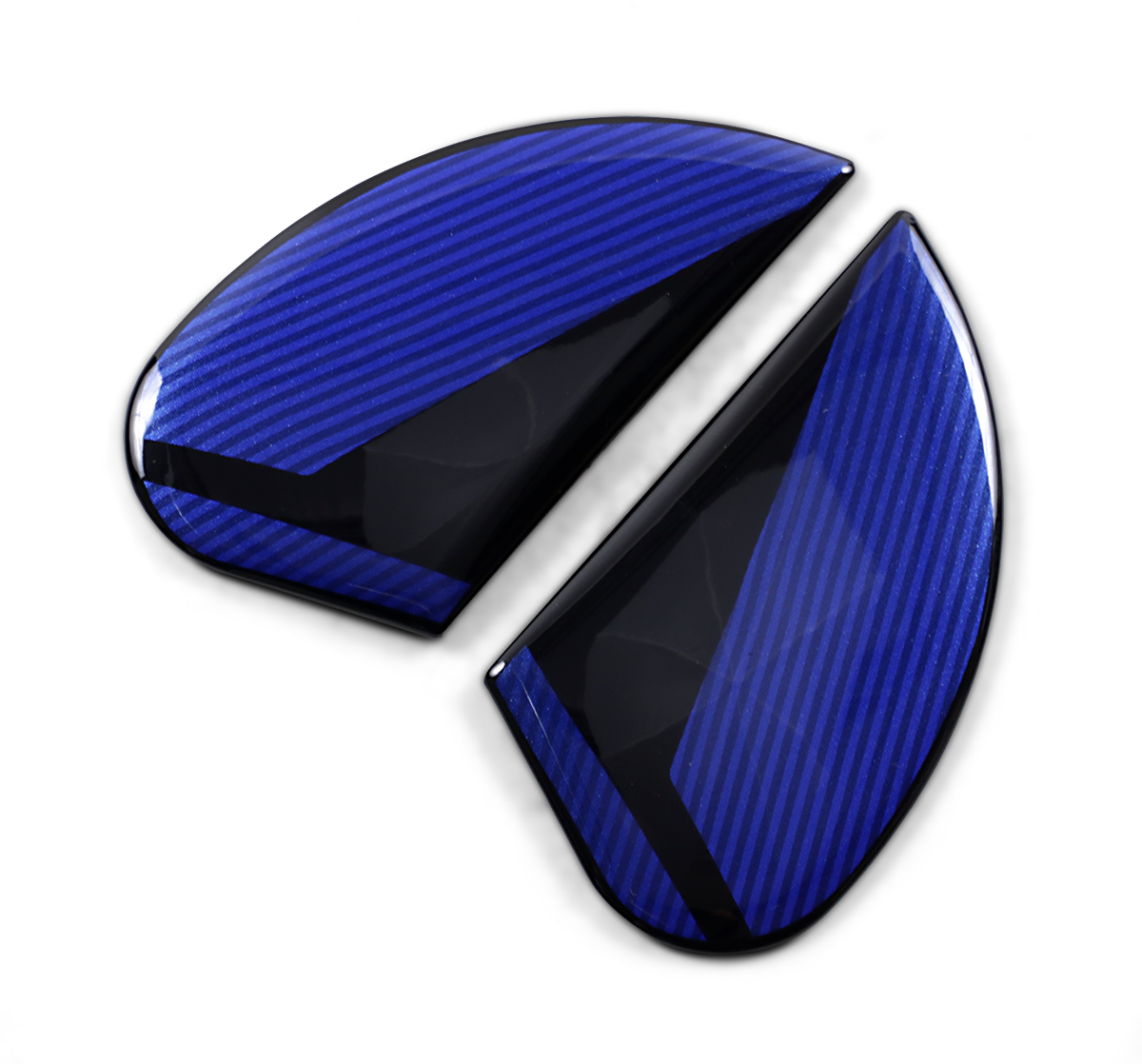 Icon Airform Helmet Side Plates Conflux Blue