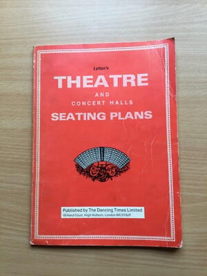 Lyttons Theater und Konzertsäle Sitzpläne, 50er Jahre