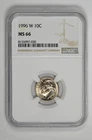 1996 W 10C Silver Roosevelt Dime NGC MS 66