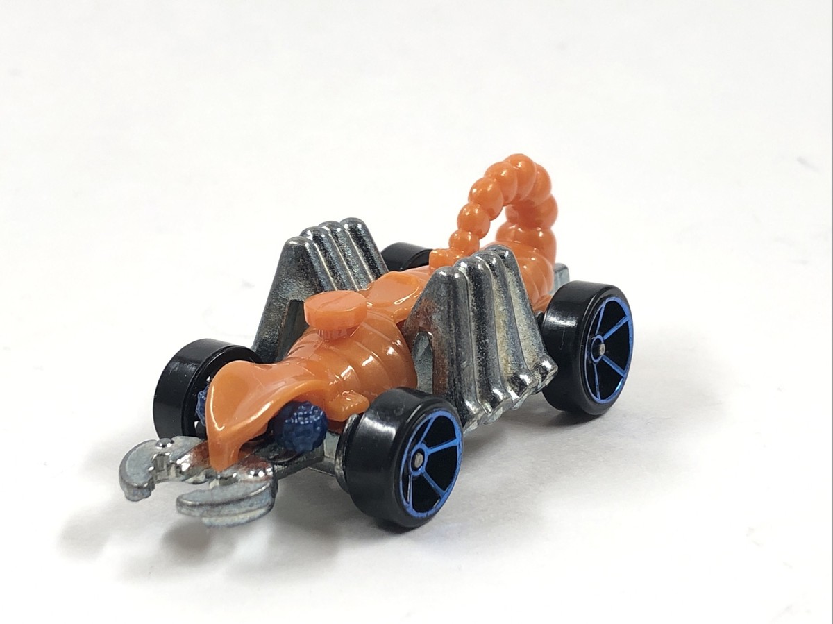 Hot Wheels Eevil Weevil 2062 Orange w/Blue Eyes & Rims 1:64 | eBay