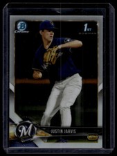 2018 Bowman Draft #BDC-104 Justin Jarvis Chrome Refractors