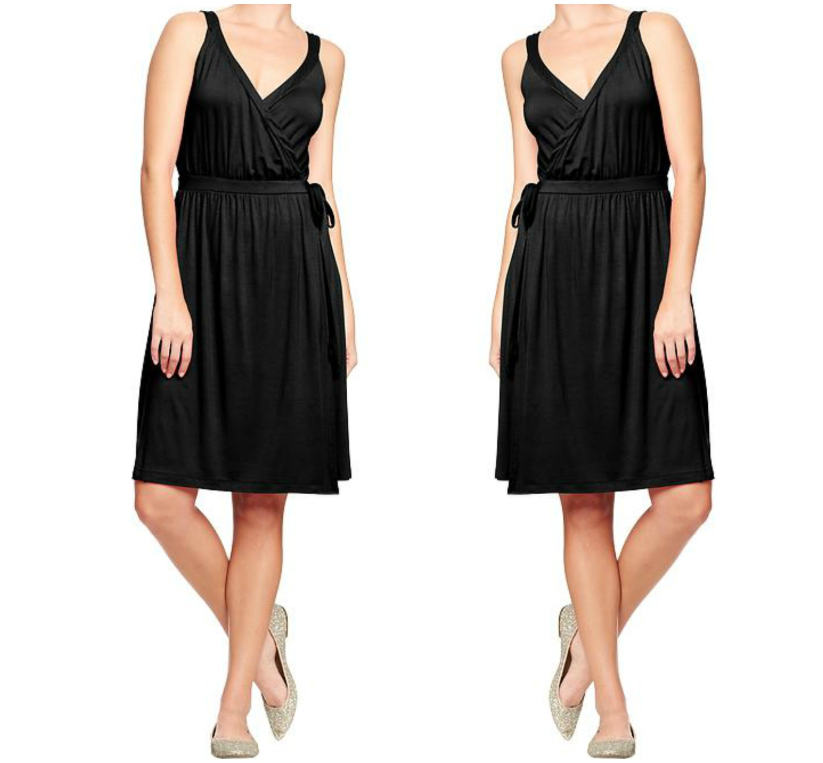 old navy faux wrap dress