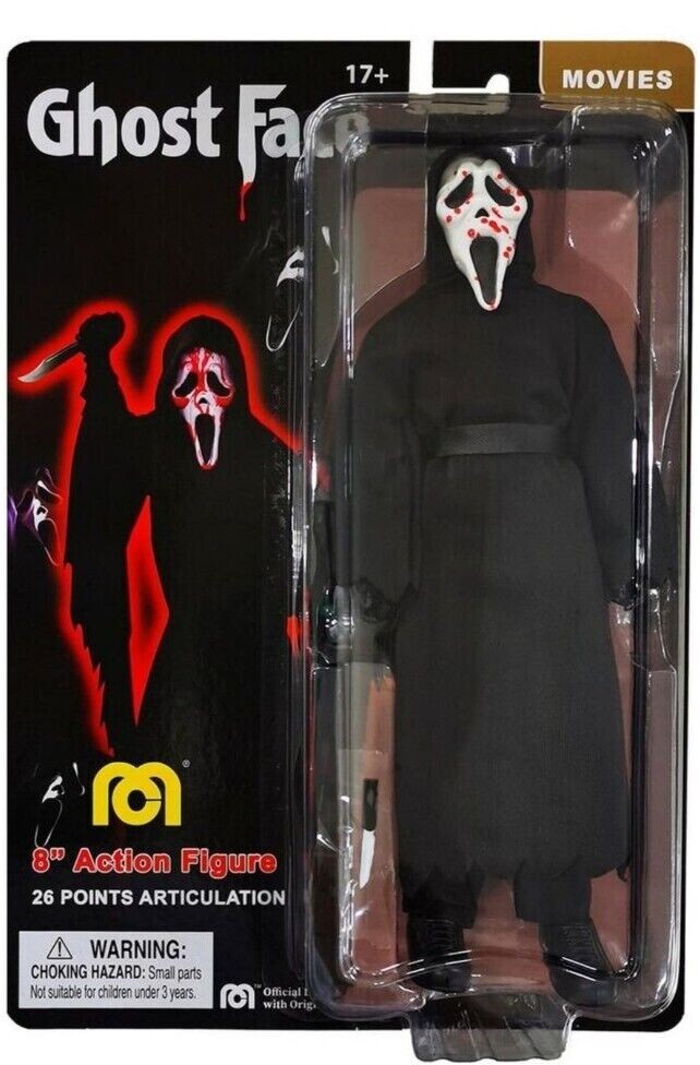 NECA Ghost Face アクションフィギュア Amazon.com: NECA Ghost Face – 8” Clothed Action Figure