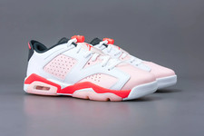 Nike Air Jordan 6 Retro Low Atmosphere Infrared 768878-102 GS 7Y / Womens 8.5