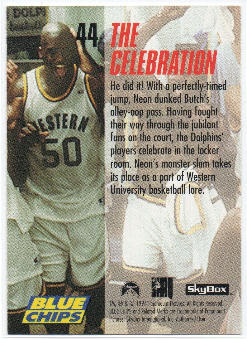 NBA、SKYBOX、クレデンシャル、パラレル、シリアル Shaquille O'Neal 1994 SkyBox Premium Blue Chips #44 