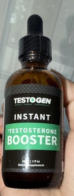 Testogen Instant Testosterone Booster - Supplement Men and 2 Fl Oz (Pack of 1