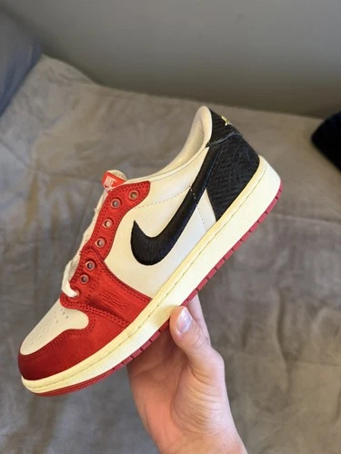 Size 9 - Jordan 1 Low Trophy Room Rookie Card Away  