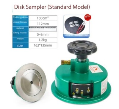  Circular Knife Weight Gauge, Fabric Sampling Knife, Textile Fabric Cutting Disc