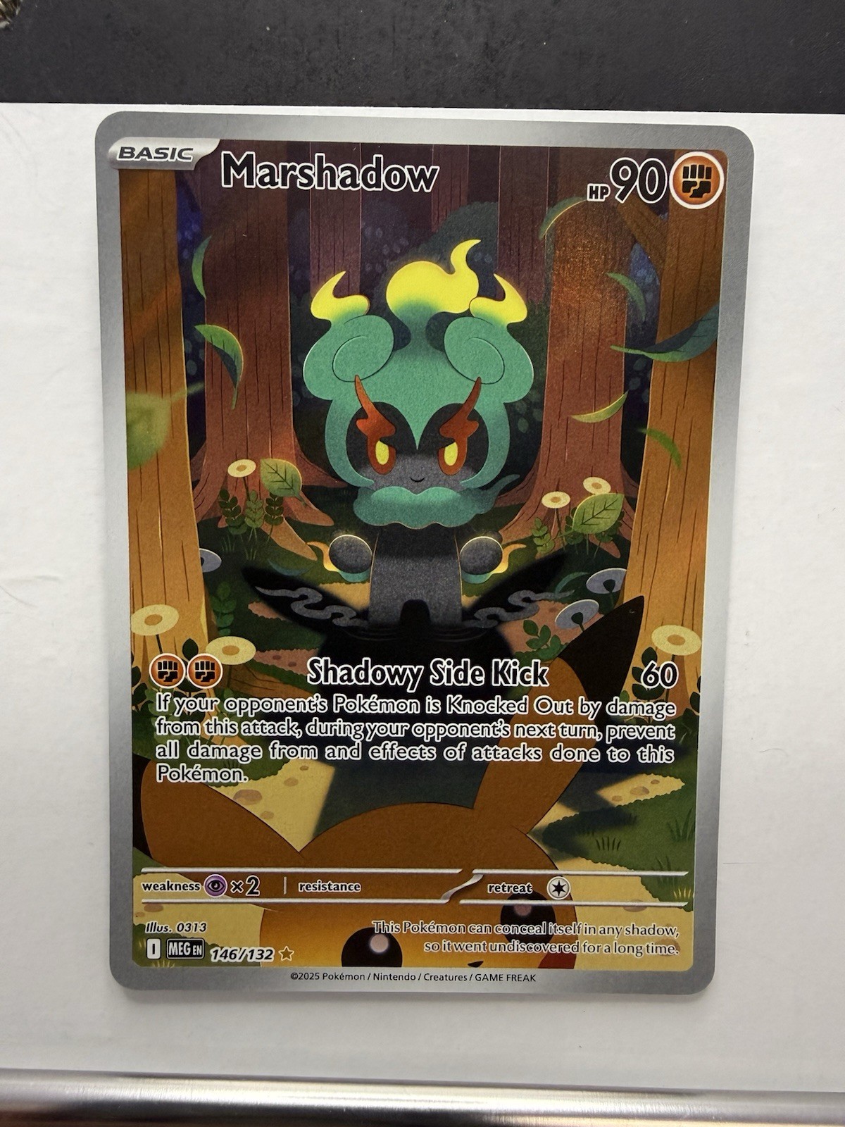 Pokemon 146/132 Marshadow Mega Evolution Illustration Rare NM
