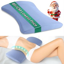 Lumbar Support Pillow for Bed Relief Back Pain: Lower Back Pillow for Sleepin...