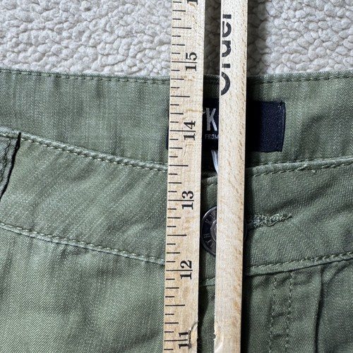 Kut From The Kloth Pants Womens 14 Olive Green Wide Leg 100% Lyocell Dress Slack - Picture 15 of 16