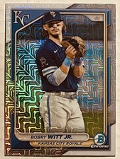 2024 Bowman Chrome Mega Box Bobby Witt Jr Mojo Refractor #59 Royals